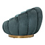PTMD PTMD Fauteuil Daisy - Draaibare fauteuil in Euphoria Teal