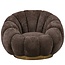 PTMD Fauteuil Daisy Euphoria Antelope - Luxe Draaifauteuil