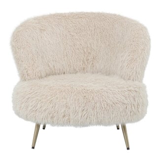 PTMD Fauteuil Franklyn Hair beige