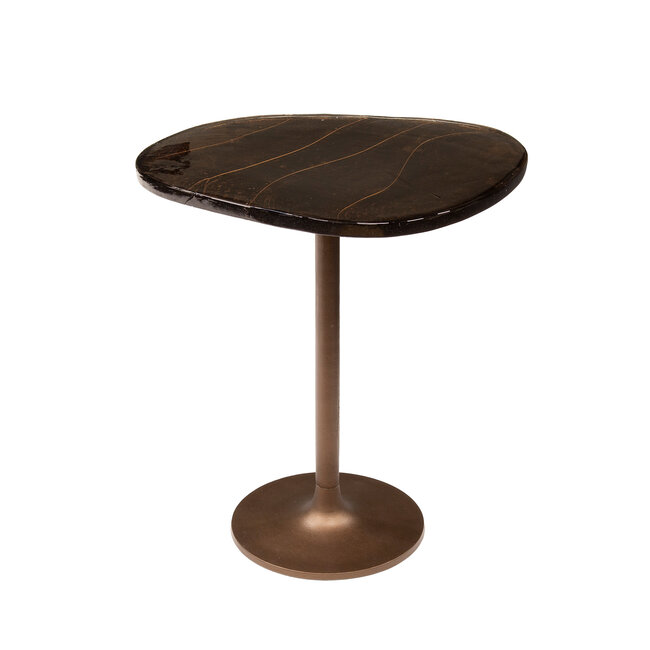 WoonStijl Bijzettafel M Eclipse Koper antiek finish