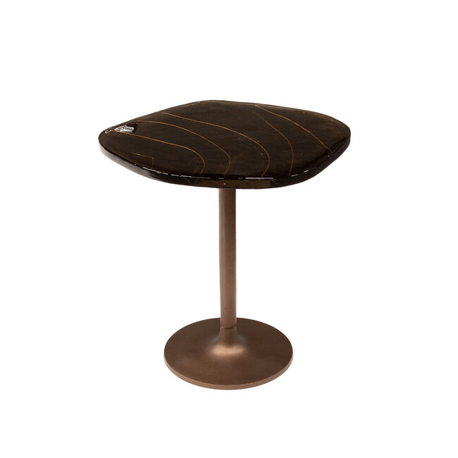 WoonStijl Bijzettafel S Eclipse koper antiek finish