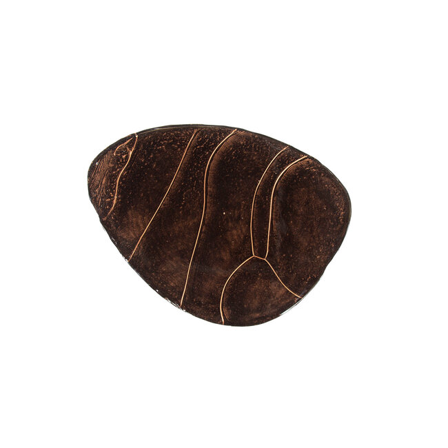 WoonStijl Salontafel S Eclipse koper antiek finish