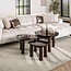 WoonStijl Salontafel M Eclipse koper antiek finish