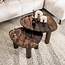 WoonStijl Salontafel M Eclipse koper antiek finish