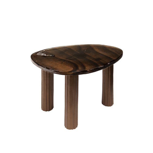 WoonStijl Salontafel M Eclipse koper antiek finish
