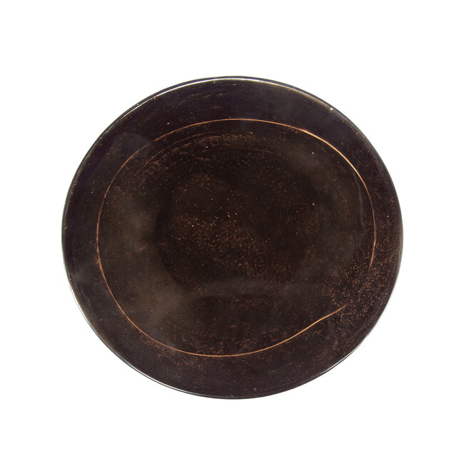 WoonStijl Bijzettafel M druppel Eclipse koper antiek finish