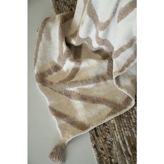 By Boo Plaid Majani - taupe