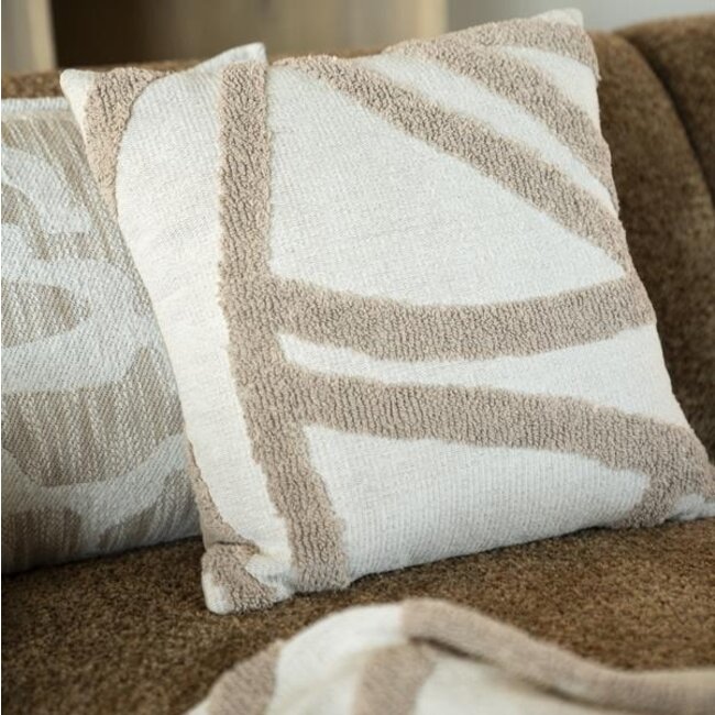 By Boo Plaid Majani - taupe