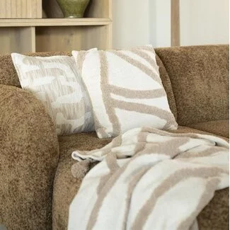 By Boo Plaid Majani - taupe
