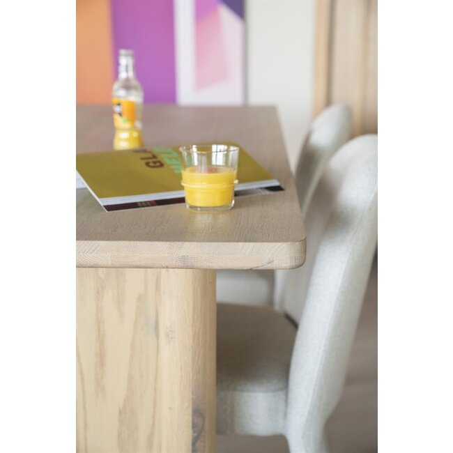 Eleonora Eettafel Jake 180x100 cm - naturel