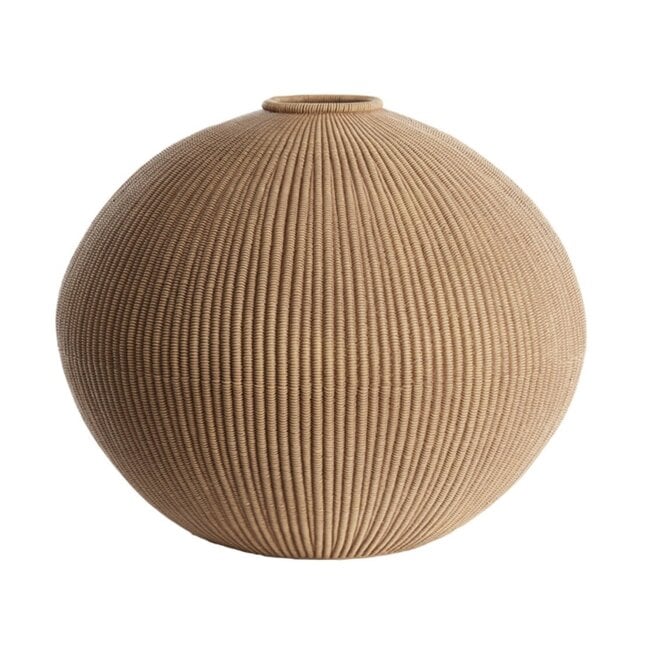 Light en Living Vaas deco Ø46x37 cm VALERIE licht bruin