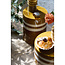 Light en Living Ornament 15,5x14,5x7 cm TURTLE glas amber+wit-zwart