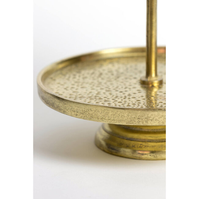 Light en Living Etagere 3 laags LUTEK Goud - Light & Living