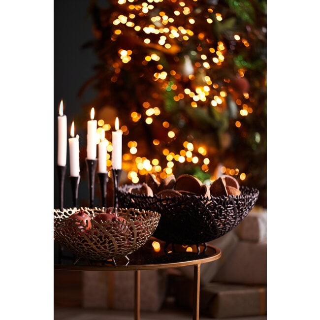 Light en Living Schaal Ø25,5x11 cm GALAXA antiek goud S
