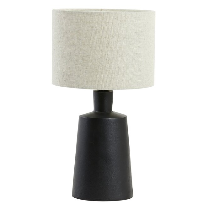 Light en Living Light & Living Lampvoet BALOE mat zwart - 15x11,5x32 cm