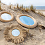 Light en Living Spiegel Ø71 cm PIEDRE rotan naturel - Light & Living
