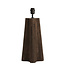 Light en Living Lampvoet 15x15x40 cm NAVELLI hout mat grijs/bruin