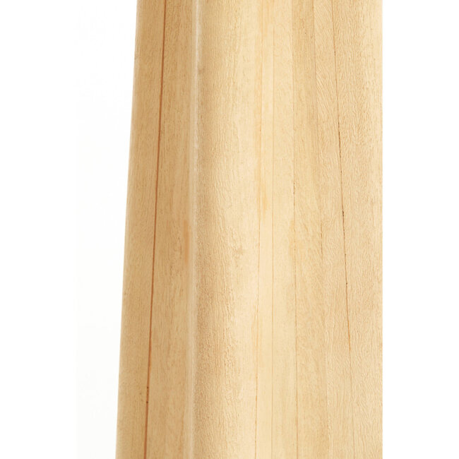 Light en Living Vloerlamp 23x23x125 cm NAVELLI hout mat naturel