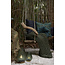 Light en Living Kussen 33x33 cm KNOT velvet petrol