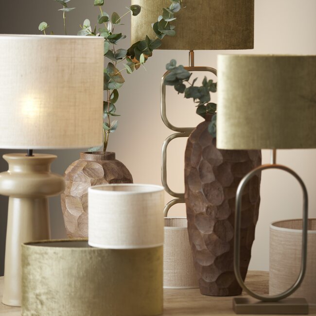 Light en Living Lampvoet JAMIRI licht goud - 2 maten