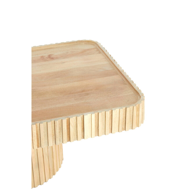 Light en Living Salontafel 120x70x42 cm KIOTO mango hout naturel
