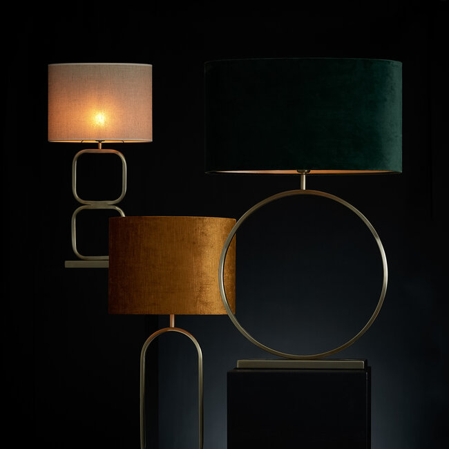 Light en Living Light & Living Lampvoet LUTIKA 23x11,5x46 cm - Licht Goud