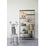 Light en Living Ornament op voet GOUYA 35x12x50 cm - Wit Agaat en Antiek Brons