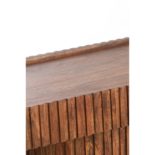 Light en Living Sidetable 154x39x76,5 cm KIOTO acacia hout bruin
