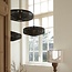 Light en Living Hanglamp Ø51x21 cm MATAKA van donkerbruin rotan