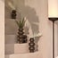Light en Living Vaas deco Ø15x33,5 cm ROGANO keramiek donker bruin