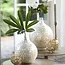 Light en Living Vaas deco Ø28x35 cm ELORZA bamboe crème