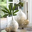 Light en Living Vaas deco Ø22x25 cm ELORZA bamboe crème