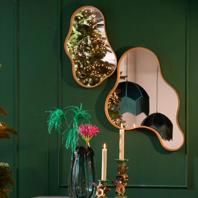Light en Living Spiegel 39 x 4 x 59 LEVU - goud