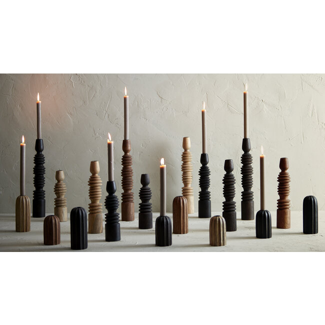 Light en Living Kandelaar Ø7,5x36 cm AFIFE hout  roodbruin