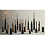 Light en Living Kandelaar Ø7,5x36 cm AFIFE hout  roodbruin