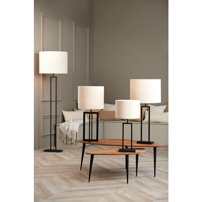 Light en Living Lampenkap cilinder 50-50-38 cm LIVIGNO naturel