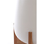 Light en Living Pot deco op voet Ø36x50 cm KARUNA hout+mat crème