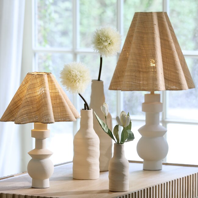 Light en Living Lampvoet Ø12x26 cm ESINO crème