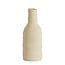 Light en Living Vaas deco Ø12x31 cm SESTO keramiek mat crème