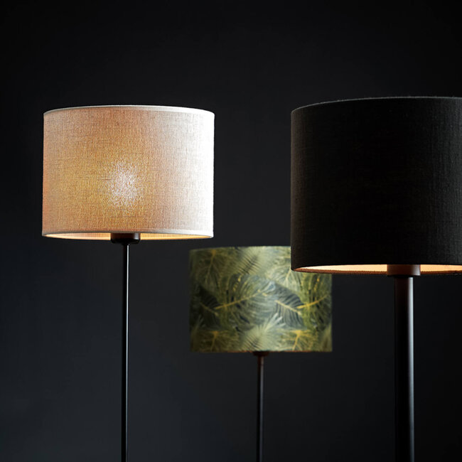 Light en Living Kap cilinder 20-20-15 cm BRESKA parel wit