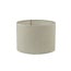 Light en Living Kap cilinder 20-20-15 cm BRESKA parel wit