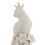 Light en Living Ornament 22,5x14x39 cm BIRD keramiek mat crème