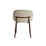 Light en Living Eetkamerstoel 57x56x74 cm ALUKO crème+bruin