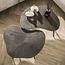 WoonStijl Salontafel set van 2 leaf Brown Ray Metal