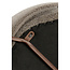 Light en Living Eetkamerstoel 57x56x74 cm ALUKO zwart-licht bruin+bruin