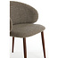 Light en Living Eetkamerstoel 57x56x74 cm ALUKO zwart-licht bruin+bruin