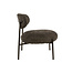 WoonStijl Fauteuil Round -  Tissee cargo bruin
