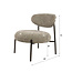 WoonStijl Fauteuil Round -   Tissee cargo zandkleur