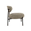 WoonStijl Fauteuil Round -   Tissee cargo zandkleur