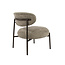 WoonStijl Fauteuil Round -   Tissee cargo zandkleur